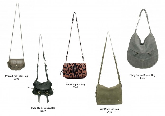 Our Jerome Dreyfuss handbag selection for AW13.